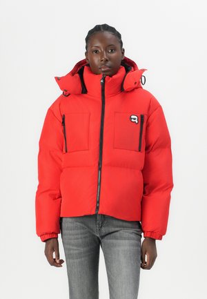 IKON PUFFER - Winter jacket - scarlet sage