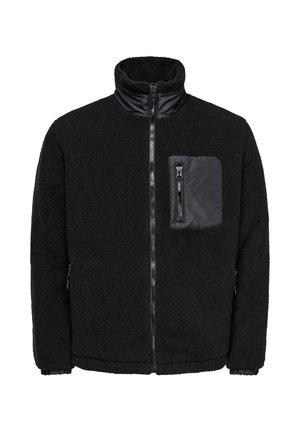 Only & Sons, ONSTYRO PADDED SHERPA JACKET NOOS - Veste polaire - black detail:jet black