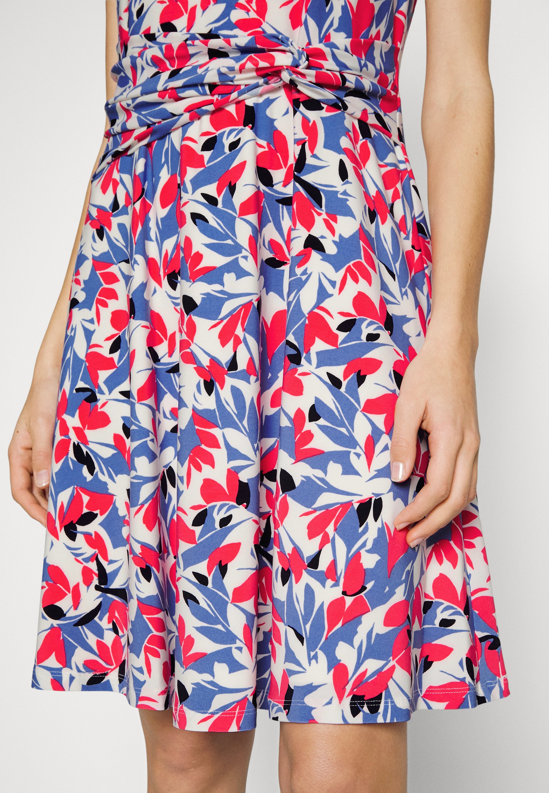 ralph lauren floral jersey dress