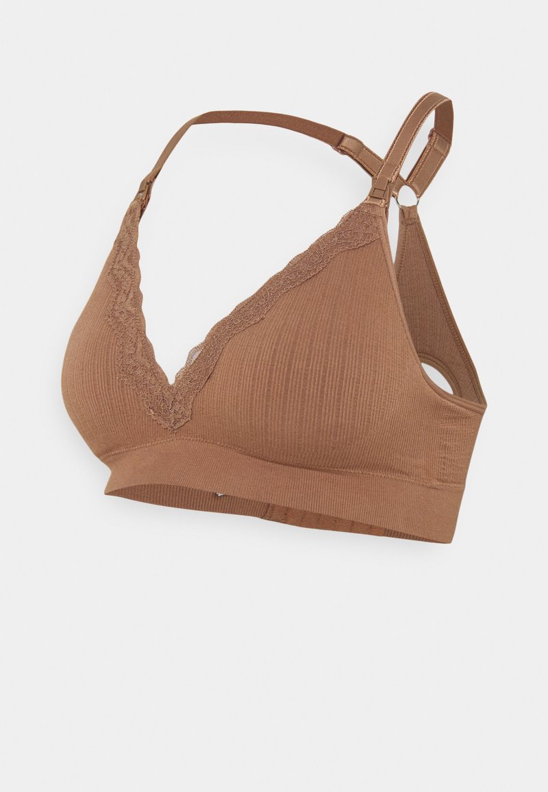 Cake Maternity TUTTI FRUTTI NURSING BRA Triangel BH mocha/braun