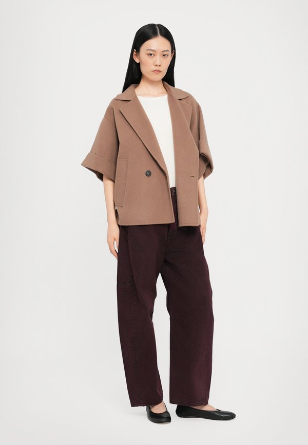 PERA - Short coat - marrone chiaro4