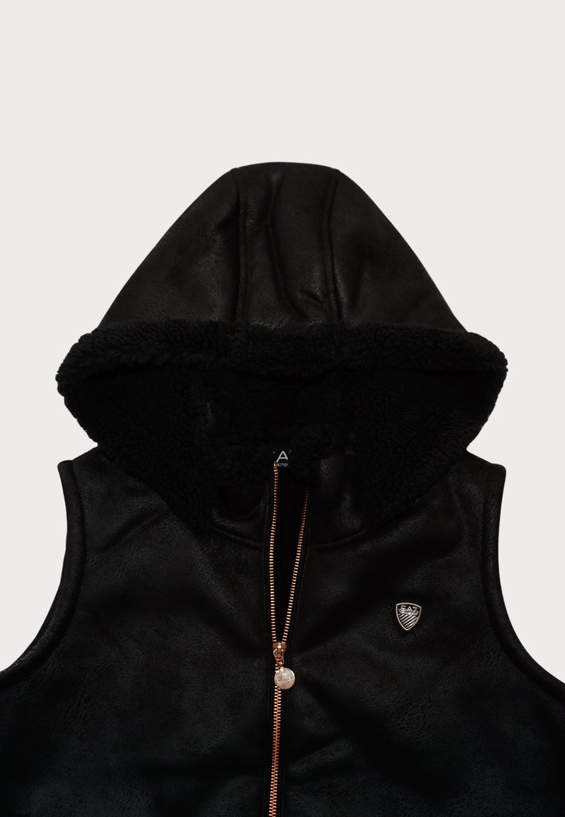 EA7 Emporio Armani Weste schwarz