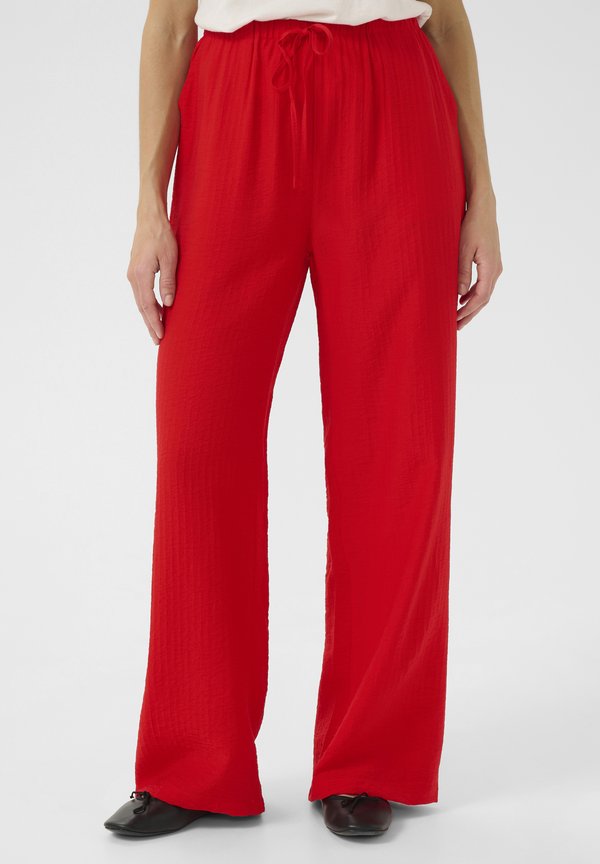CRLORI - Stoffhose - flame scarlet