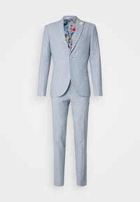 Isaac Dewhirst SONNY SUIT WITH BLUE FLOWER SET - Κοστούμι - blue