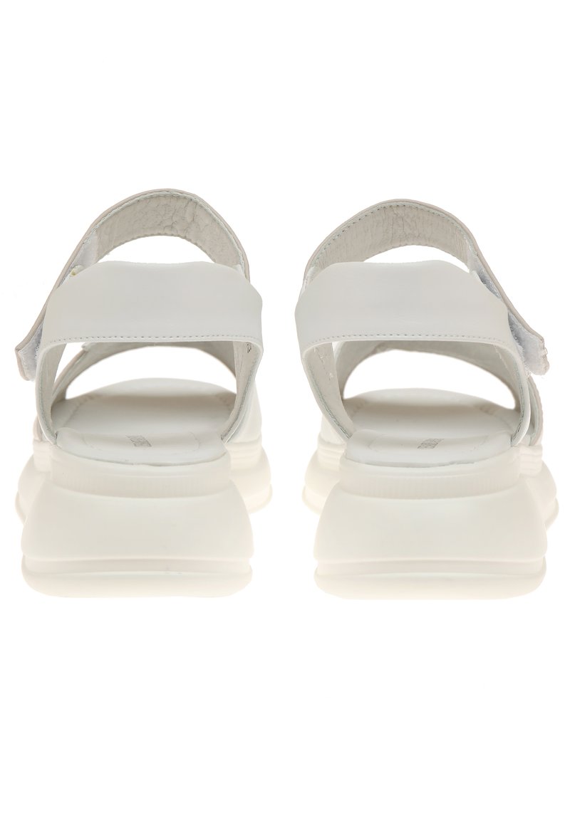 Damen Sneaker | Cesare Gaspari Riemensandalette beige/white/beige - JI07559 Damen Sneaker | Cesare Gaspari Riemensandalette beige/white/beige - JI07559