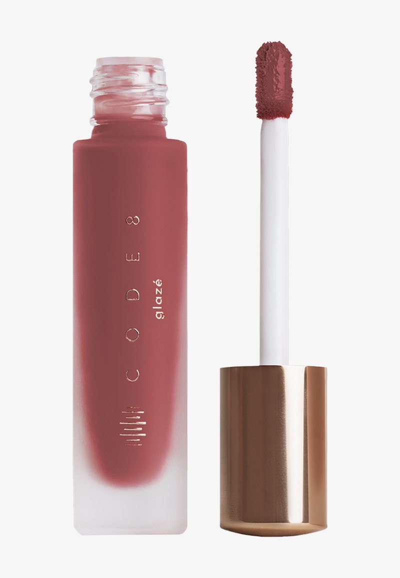 Code8 - GLAZÉ LIP LACQUER - Pomadka matująca, Powiększ