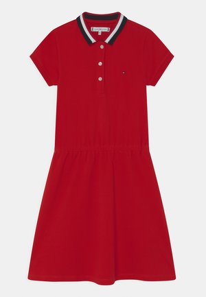 ESSENTIAL DRESS - Jurk - deep crimson