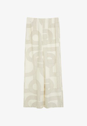 comma, HOSE - Trousers - creme