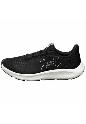 CHARGED PURSUIT - Road running shoes - black white