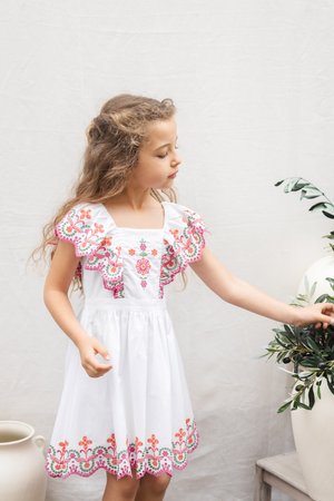 ROBEO - Φόρεμα από ζέρσεϊ - blanc