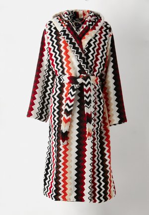 Missoni BEST HOODED BATHROBE  - Badekåber - red multicolor