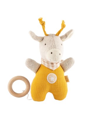 GIRAFFE BABY GESCHENK - Boîte à musique - gelb