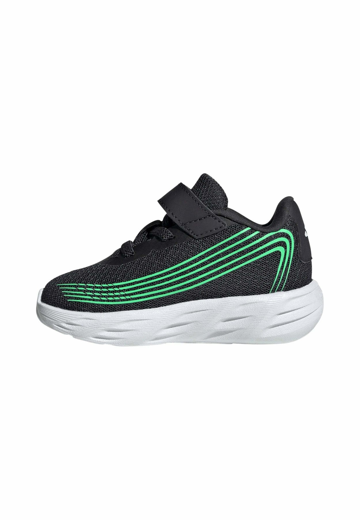 adidas ZAPATILLAS DE DEPORTE GALAXY 8 UNISEX - Zapatos de bebé - night grey tech grey metallic screaming green