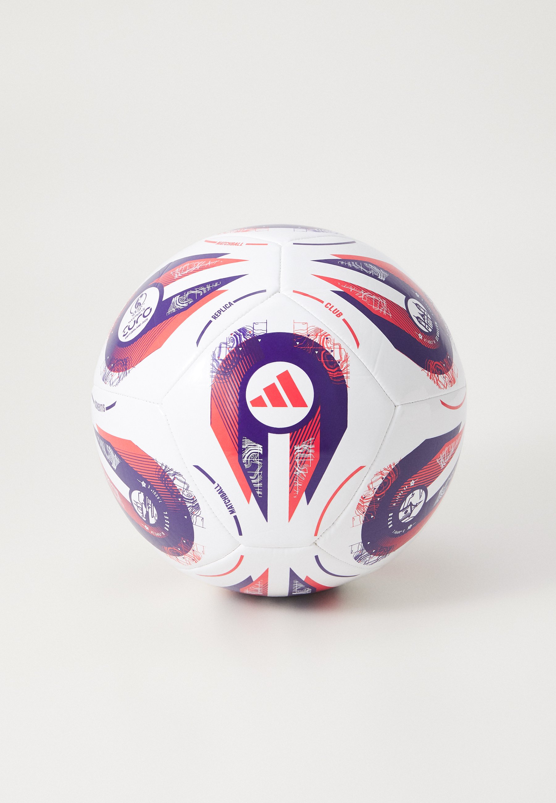 adidas Performance EURO25 CLUB UNISEX Football white/pantone