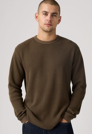 THERMAL TEE - Trui - maitake brown