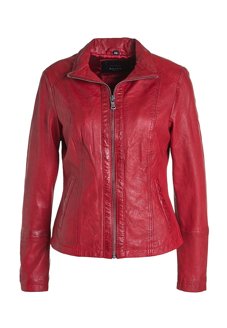 KRISS Leren jas rood KRISS Leren jas rood