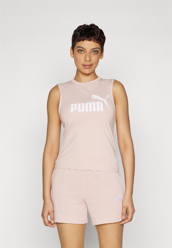 LOGO SLIM TANK - Top - rose quartz