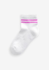 Next RICH CUSHIONED  3 PACK  - Sokid - white with fluorescent stripe