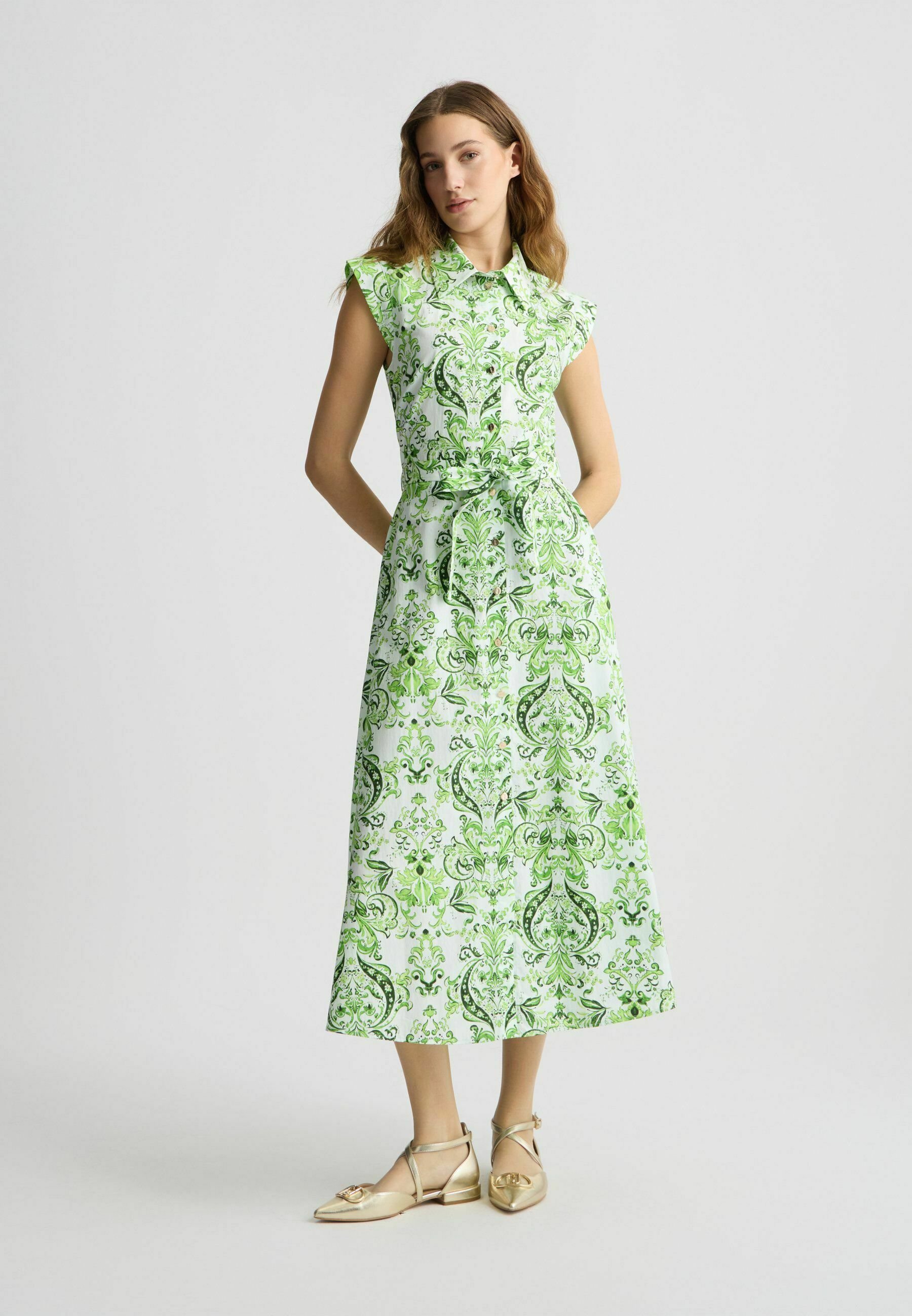 LIU JO Shirt dress - green - Zalando