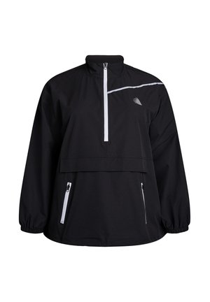 Active by Zizzi MIT REFLEKTIERENDEN DETAILS UND TASCHEN - Windbreaker - black