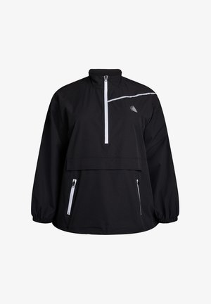 Active by Zizzi MIT REFLEKTIERENDEN DETAILS UND TASCHEN - Windbreaker - black
