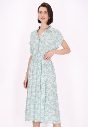 usha Blusenkleid - turquoise white