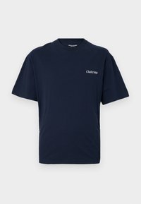 JJEBRADLEY  TEE O-NECK  - T-shirt print - sky captain