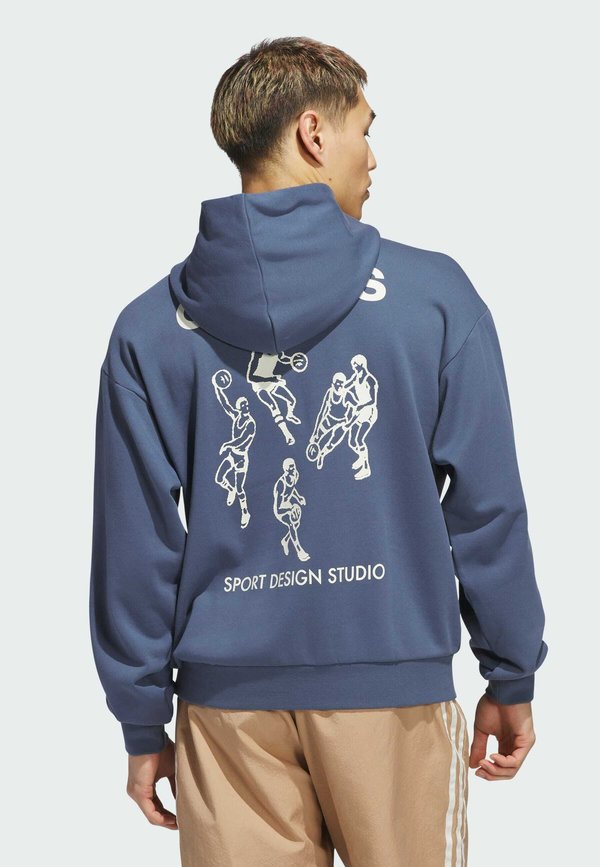 WWH - Hoodie - preloved ink   ivory