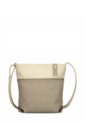 Borsa a tracolla - nubuk cappuccino