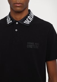 Versace Jeans Couture COLLAR GOTH - Polo shirt - black