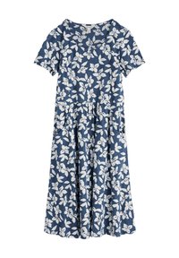 Unselected, navy paper floral ship