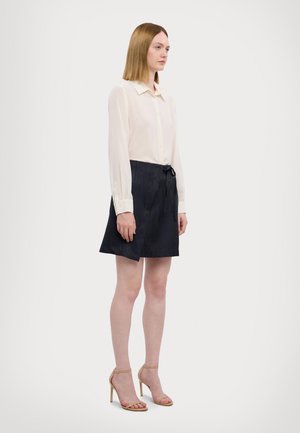 WOMANS SKIRT - Falda cruzada - black