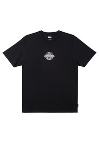 Quiksilver WORLD FORCE - Triko s potiskem - black