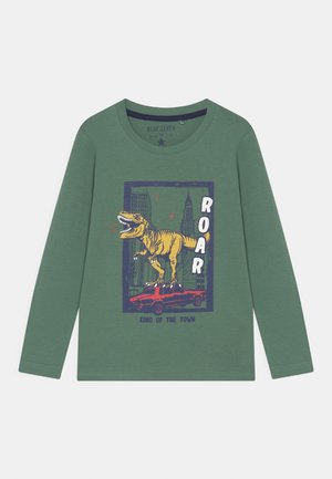 FOAM PRINT - Maglietta a manica lunga - dark green