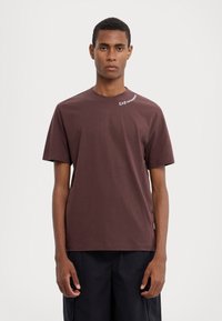 EA7 Emporio Armani UNISEX - T-shirt basic - puce