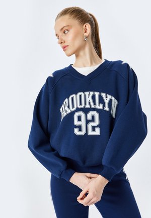 Sweatshirt - dark blue