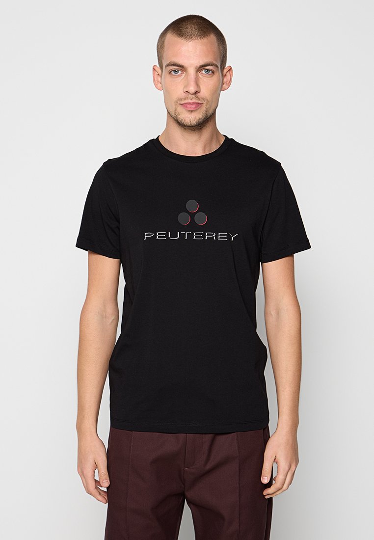 Peuterey T-shirt print zwart