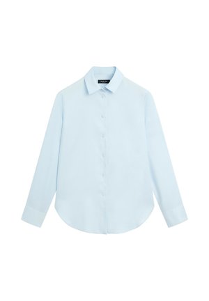 Massimo Dutti, Button-down blouse - light blue