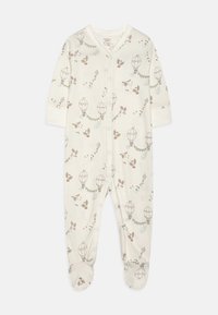 Lindex NEWBORN UNISEX - Strampler - light dusty white