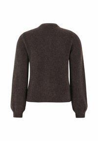 Soft Rebels ALLISON O-NECK - Jopica - chocolate plum melange