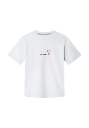 GEORGE - T-shirt imprimé - white