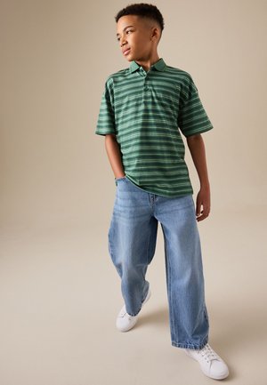 Next, REGULAR FIT - SHORT SLEEVE JERSEY POLO SHIRT  . - Poloshirt - green