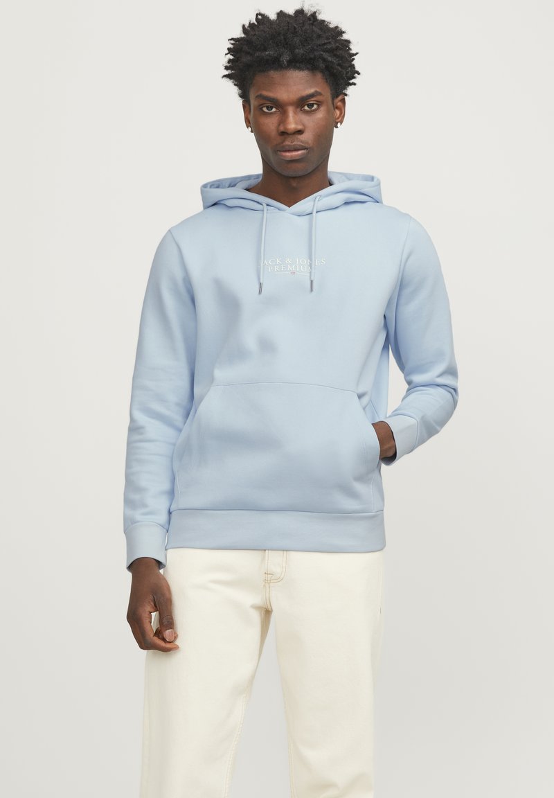 Jack & Jones PREMIUM - JPRBLUARCHIE HOOD - Pulover s kapuco - skyway, Povečajte