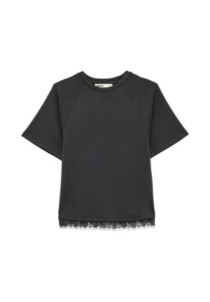Koton, T-shirts basic - anthracite