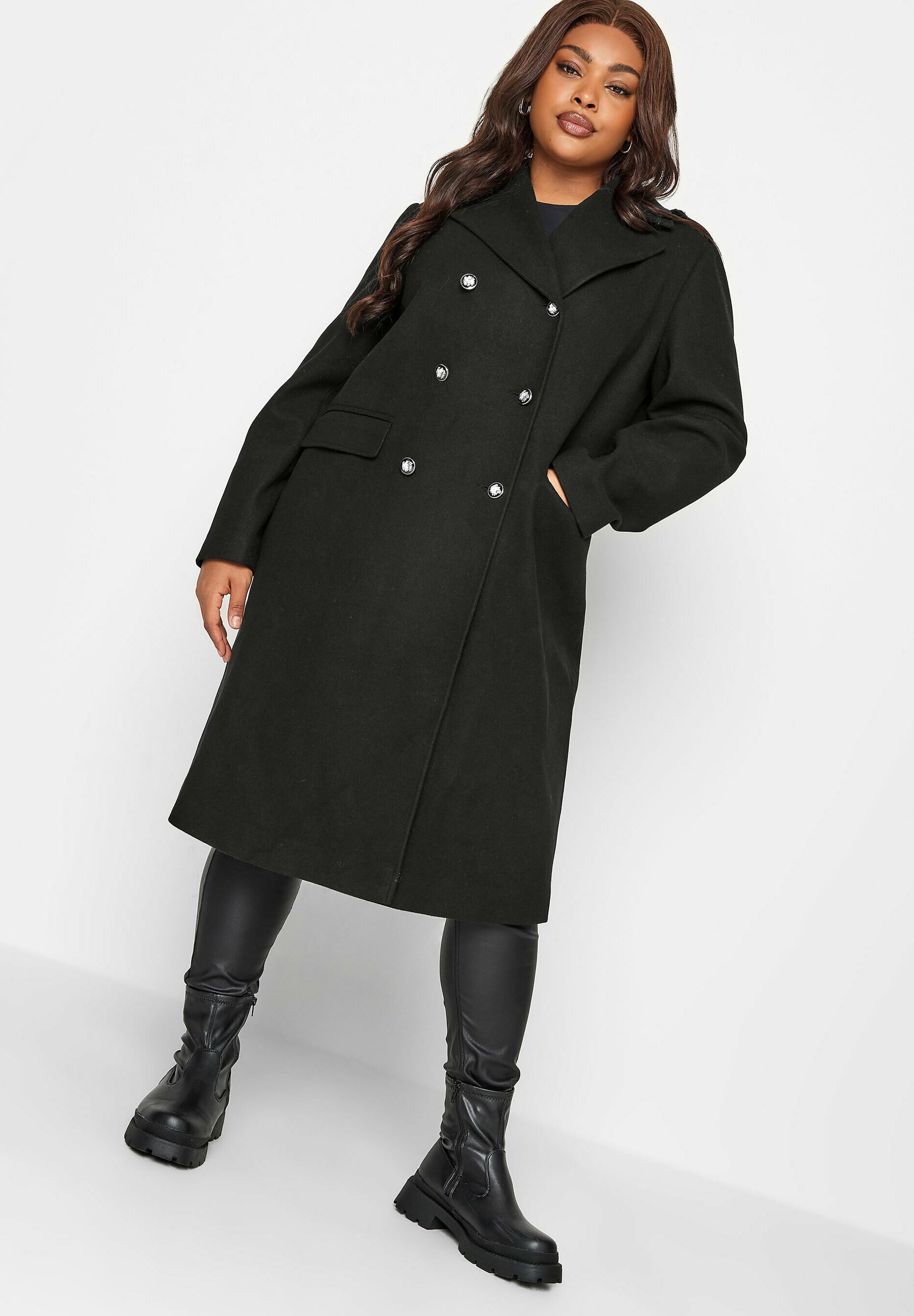 Yours Clothing MILITARY - Parka - midnight/schwarz - Zalando.de