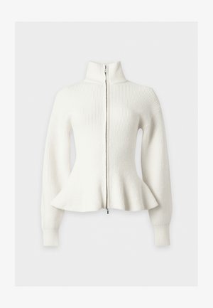 Gina Tricot, SHAPED ZIP CARDIGAN - Жилетка - gardenia