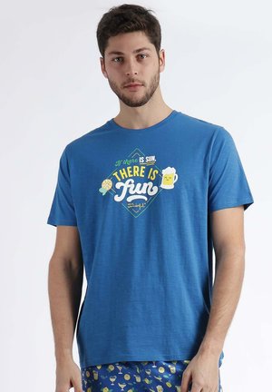 LIMONES - Camiseta de pijama - azul