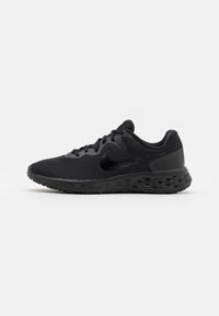 W NIKE REVOLUTION 6 - Neutral running shoes - black/dark smoke grey