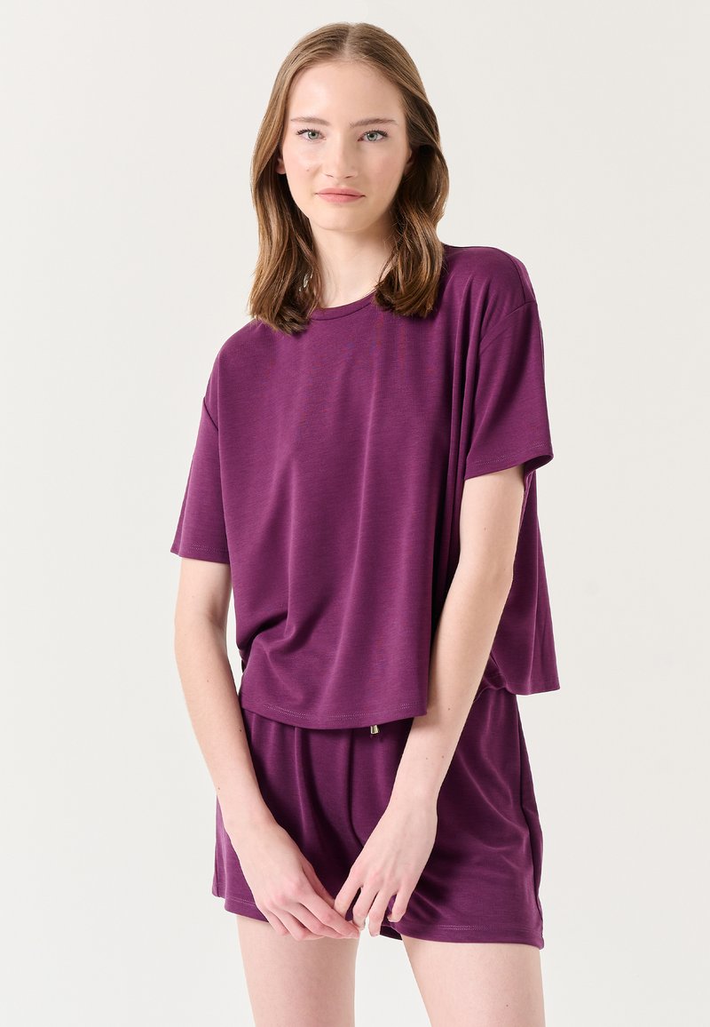 Jimmy Key 23S-THURZA - T-shirt basic - purple