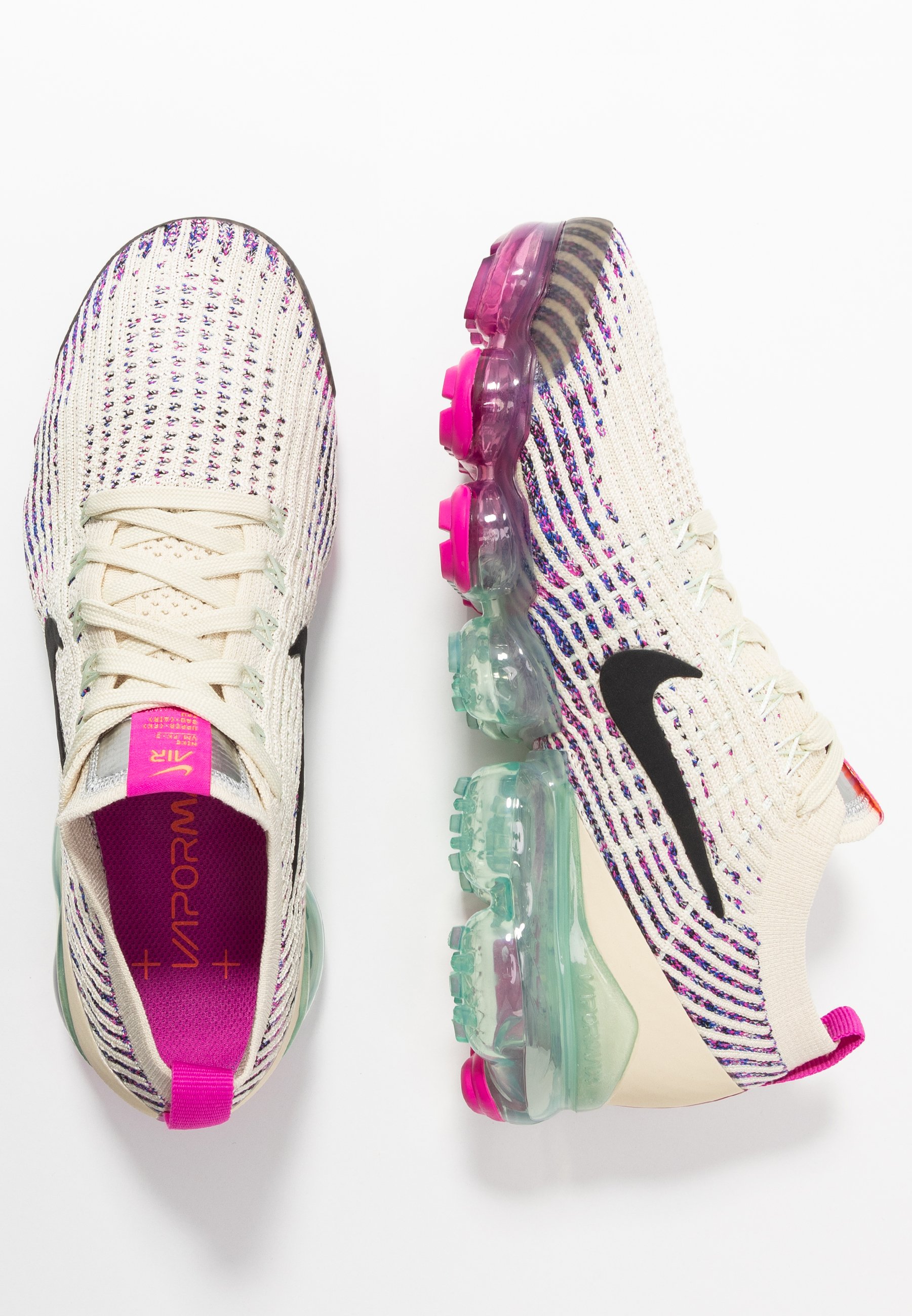 Nike Sportswear AIR VAPORMAX FLYKNIT Joggesko fossil Nike Sportswear AIR VAPORMAX FLYKNIT Joggesko jade aura